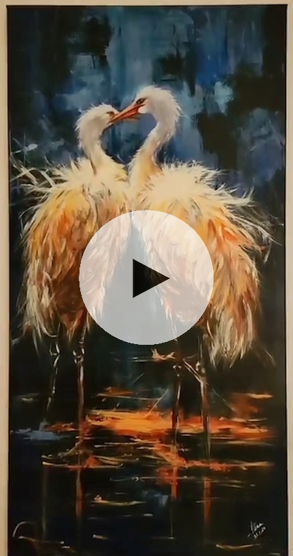 ArteDiAlina.com painting: Kindred spirits